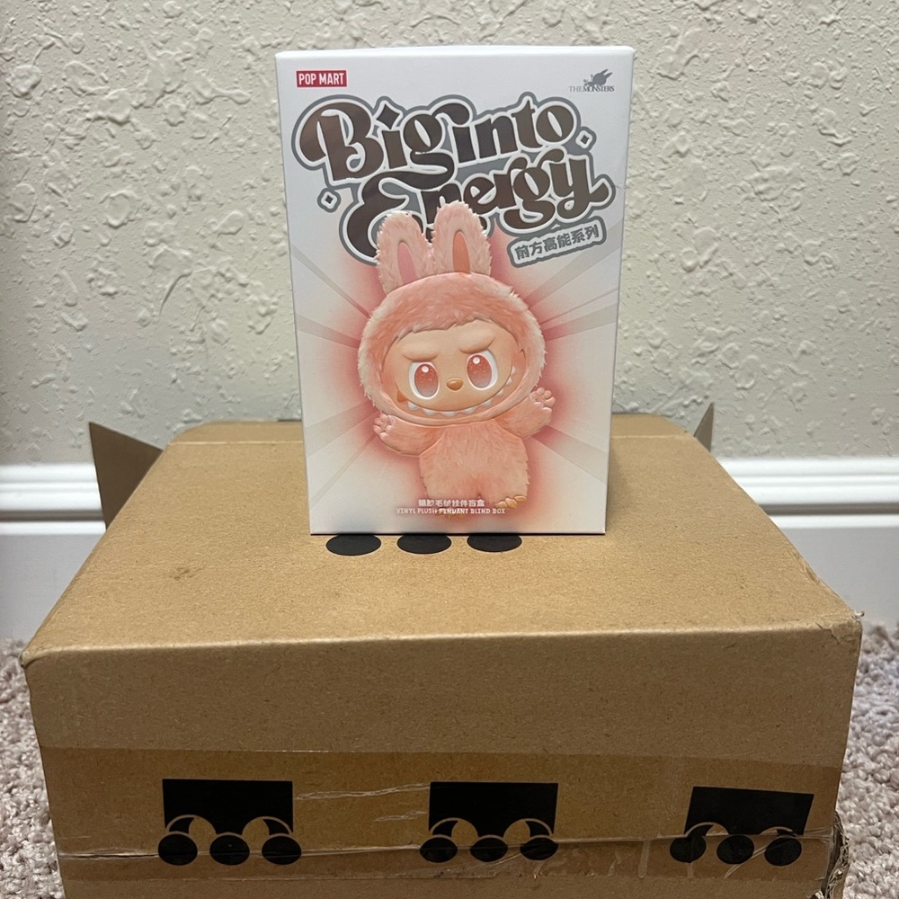 Pink Monster Keychain Accessory - Picture 2 of 5